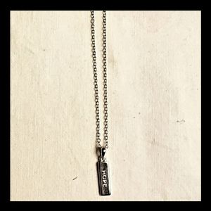 925 HOPE Necklace